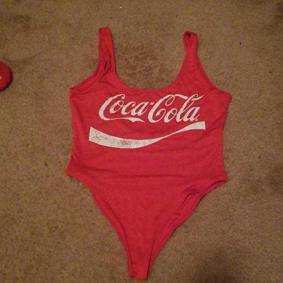 coca cola bathing suit forever 21
